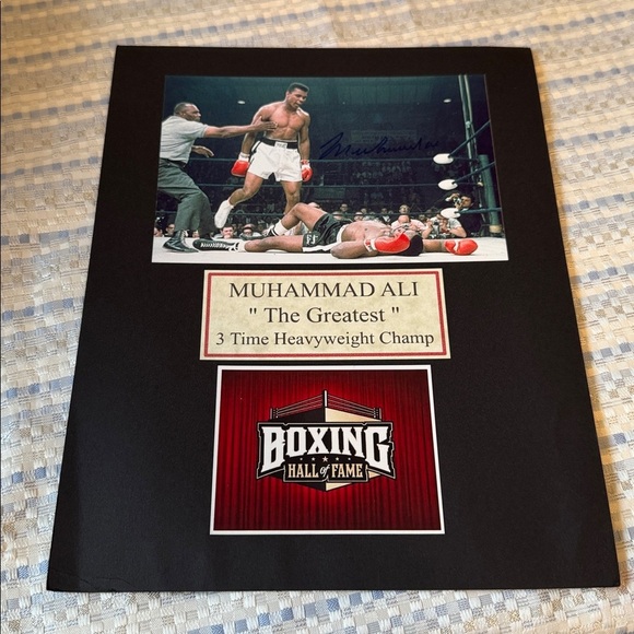 Muhammad Ali autographed photo boxing signed - Picture 1 of 2
